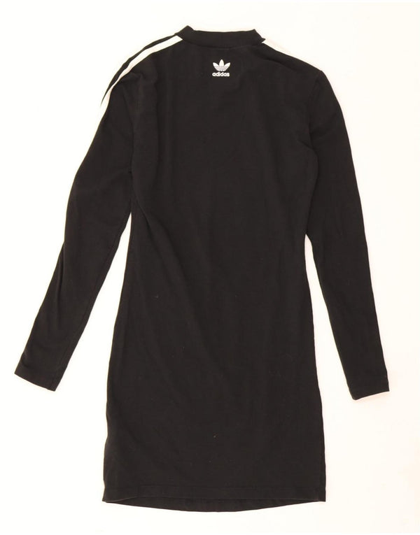 Adidas Donna Her Studio London Jumper Dress UK 10 Piccolo Nero Floreale