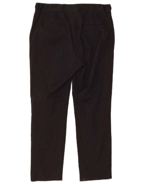 Pantaloni chino dritti da donna Zara XL W32 L27 cotone nero