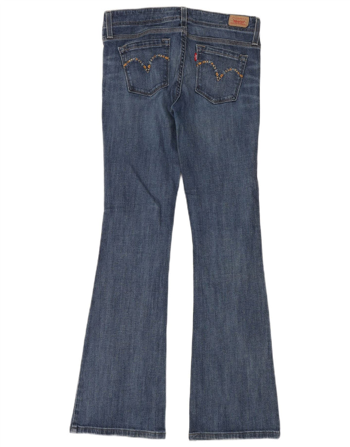 Jeans svasati da donna Levi's US 7 medi W30 L34 cotone blu