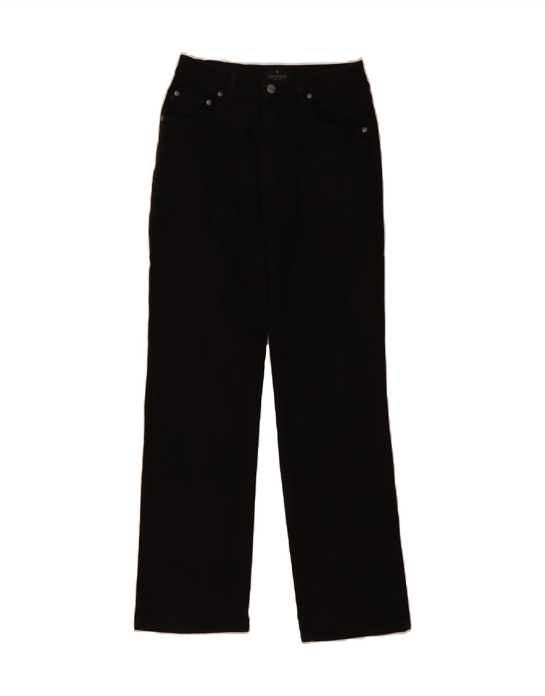 TRUSSARDI Womens Straight Jeans W28 L31 Black Vintage Trussardi and Second-Hand Trussardi from Messina Hembry 