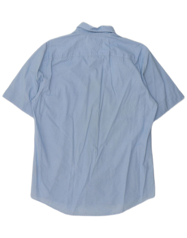 Camicia a maniche corte Tommy Hilfiger da uomo New York Fit grande blu maculato