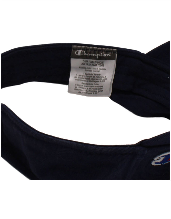 Cappellino con visiera da donna Champion, taglia unica, in cotone blu navy