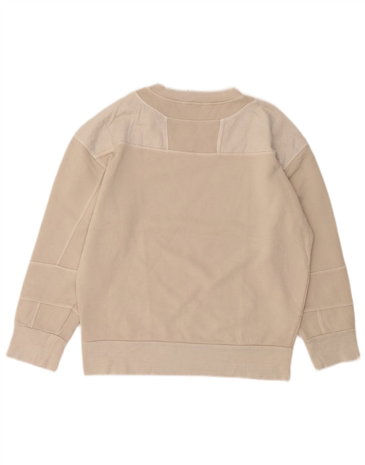 Felpa da donna REISS Maglione UK 14 Cotone beige medio
