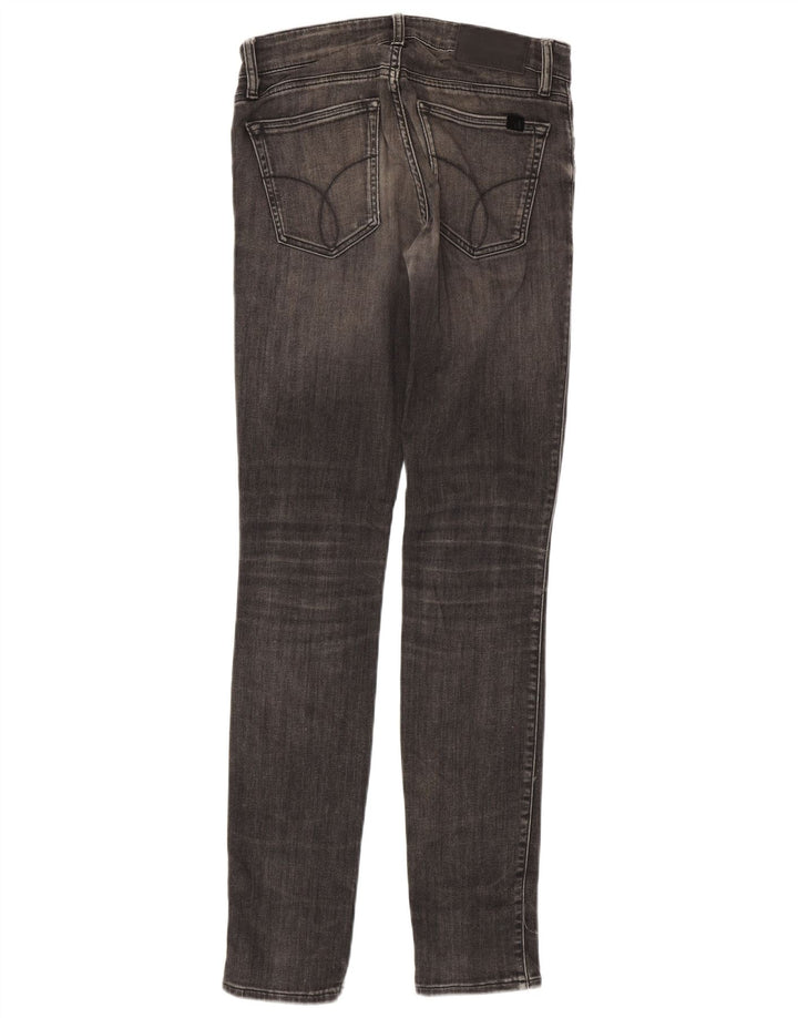 Jeans skinny da donna Calvin Klein W28 L33 Grigi