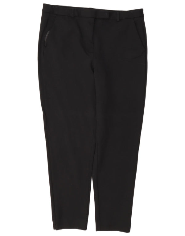 Pantaloni casual slim da donna Marks & Spencer UK 16 Large W34 L29 neri