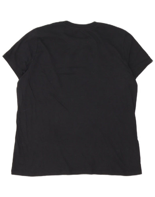 T-shirt grafica da uomo Nike Adelaide Strikers Top XL in cotone nero