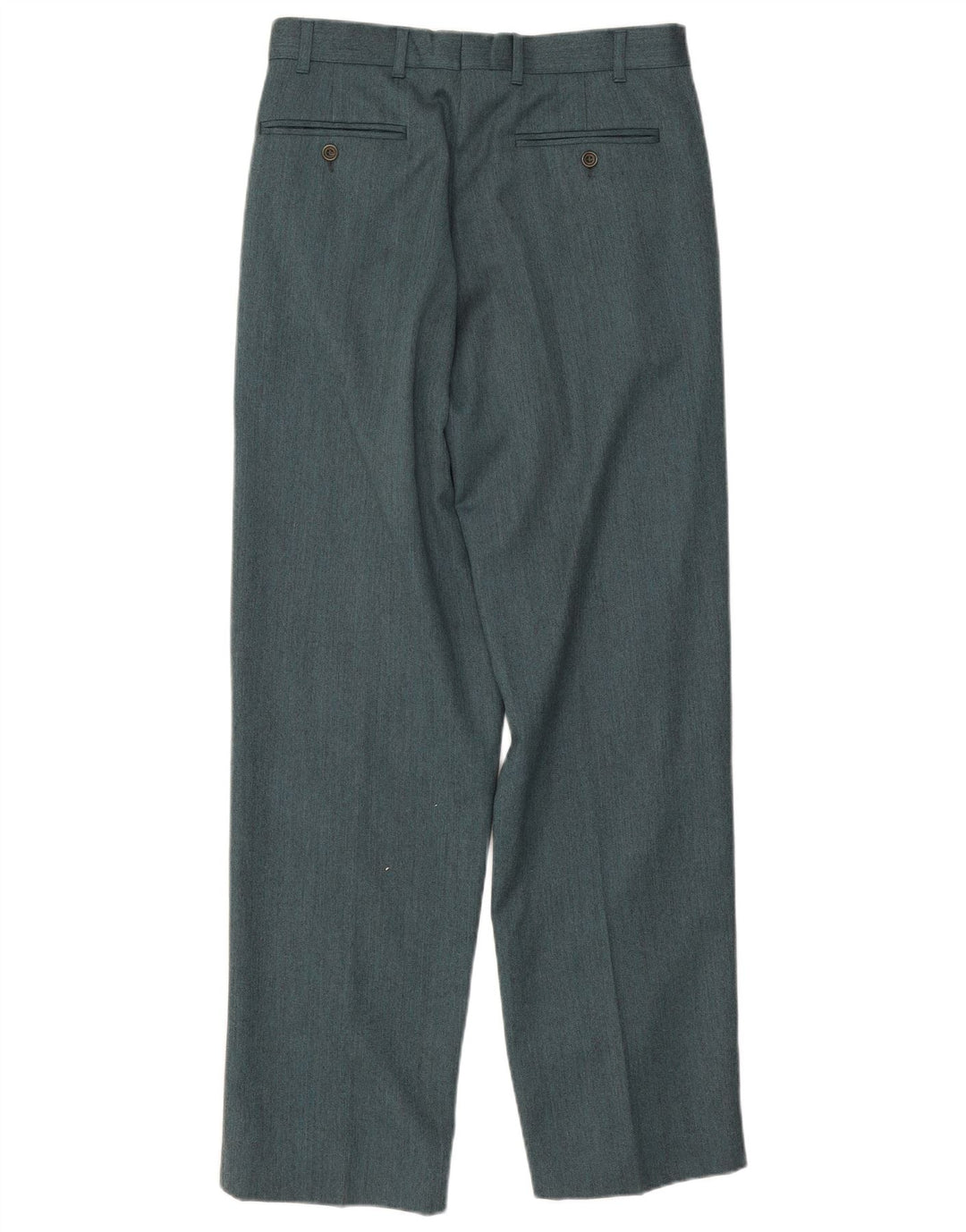 Pantaloni da abito da uomo con pegging Byblos IT 48 Medium W31 L31 Lana verde