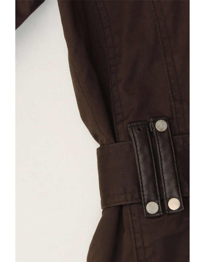 Giacca militare da uomo Zara UK 38 Cotone marrone medio