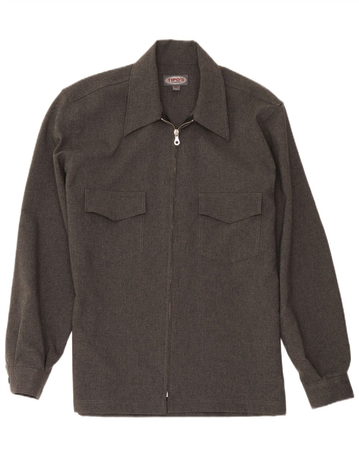 Camicia da uomo Tipo' S XL Poliestere grigio