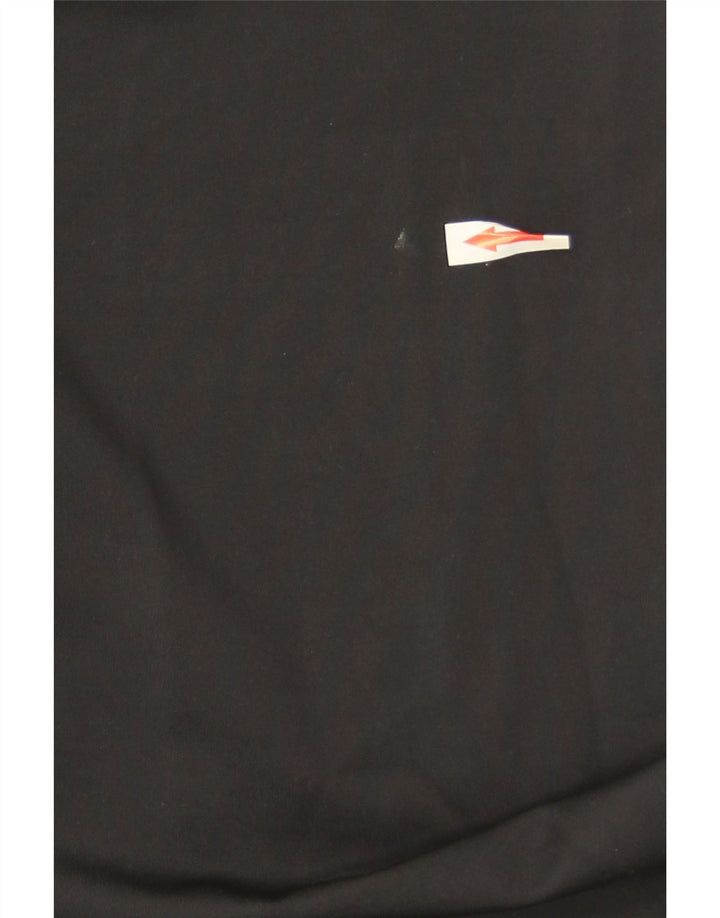 Pantaloni da tuta Nike Dri Fit da donna UK 14 Large Nero Poliestere