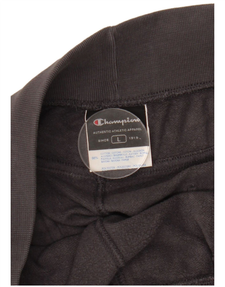 CHAMPION Pantaloni da tuta da uomo Joggers grandi in cotone grigio