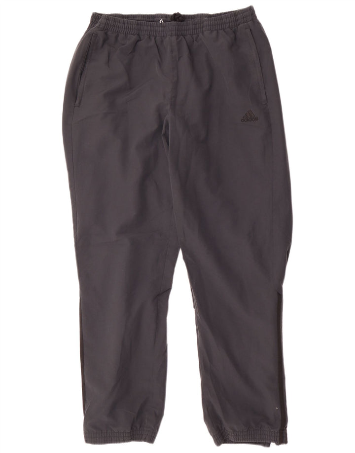 Pantaloni da tuta da uomo Adidas Joggers grandi in poliestere blu navy