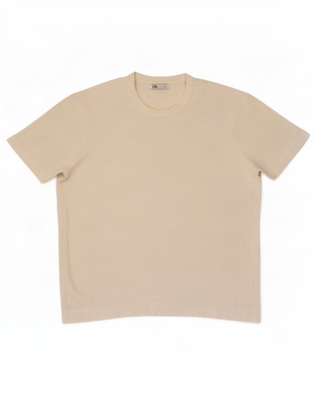 T-shirt Zara da uomo grande bianca