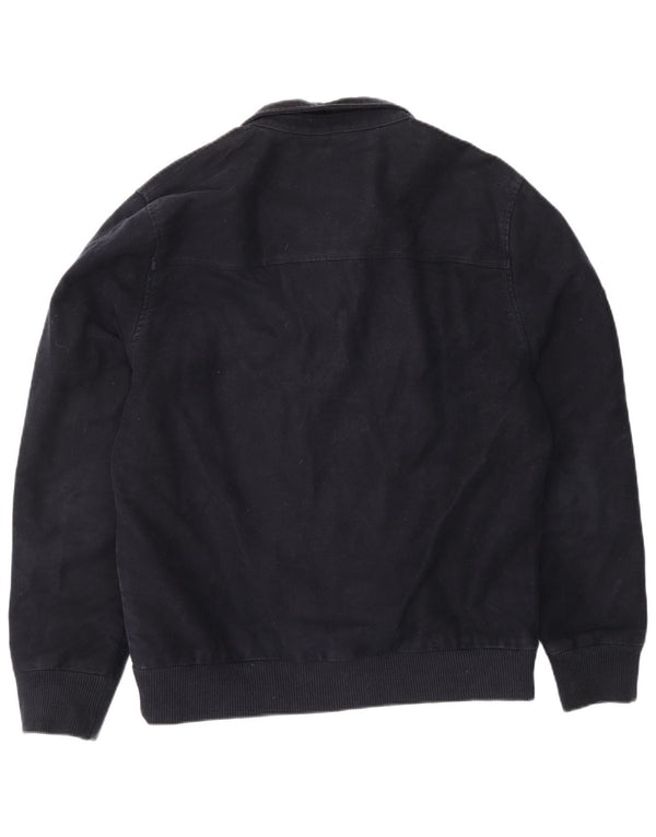 Giubbotto bomber da uomo SUPERDRY UK 44 2XL Cotone blu navy