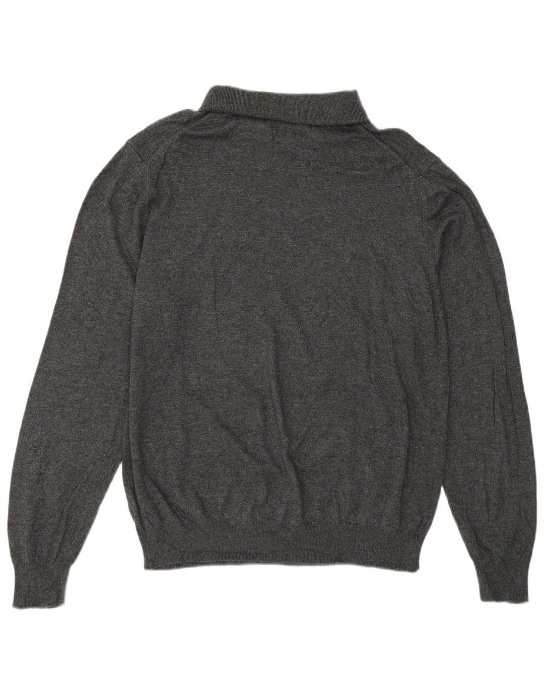 Maglione maglione a collo alto da donna Marks & Spencer UK 14 grande grigio