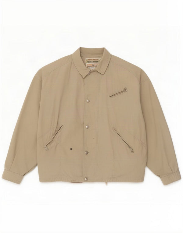 Rifle Giubbotto bomber da uomo UK 40 Large Khaki Cotton