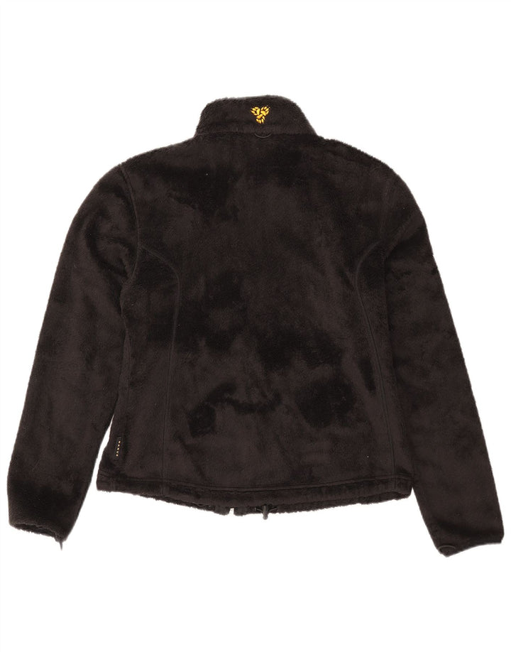 Giacca in pile da donna Jack Wolfskin UK 10 Small Poliestere nero