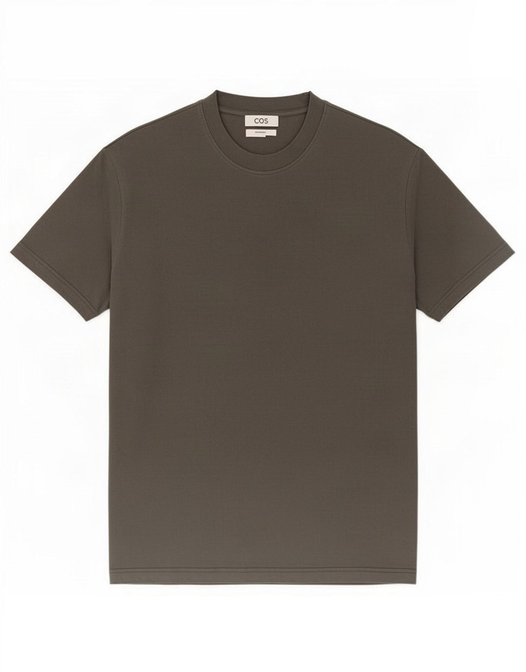 T-shirt oversize da uomo Cos Top in cotone verde medio