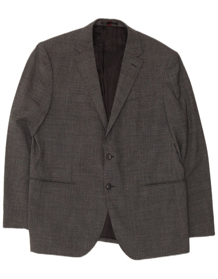 Giacca blazer a 2 bottoni da uomo Marks & Spencer UK 44 XL grigia