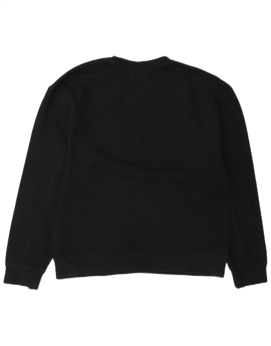 Topshop Felpa oversize da donna Maglione UK 10 Piccolo cotone nero