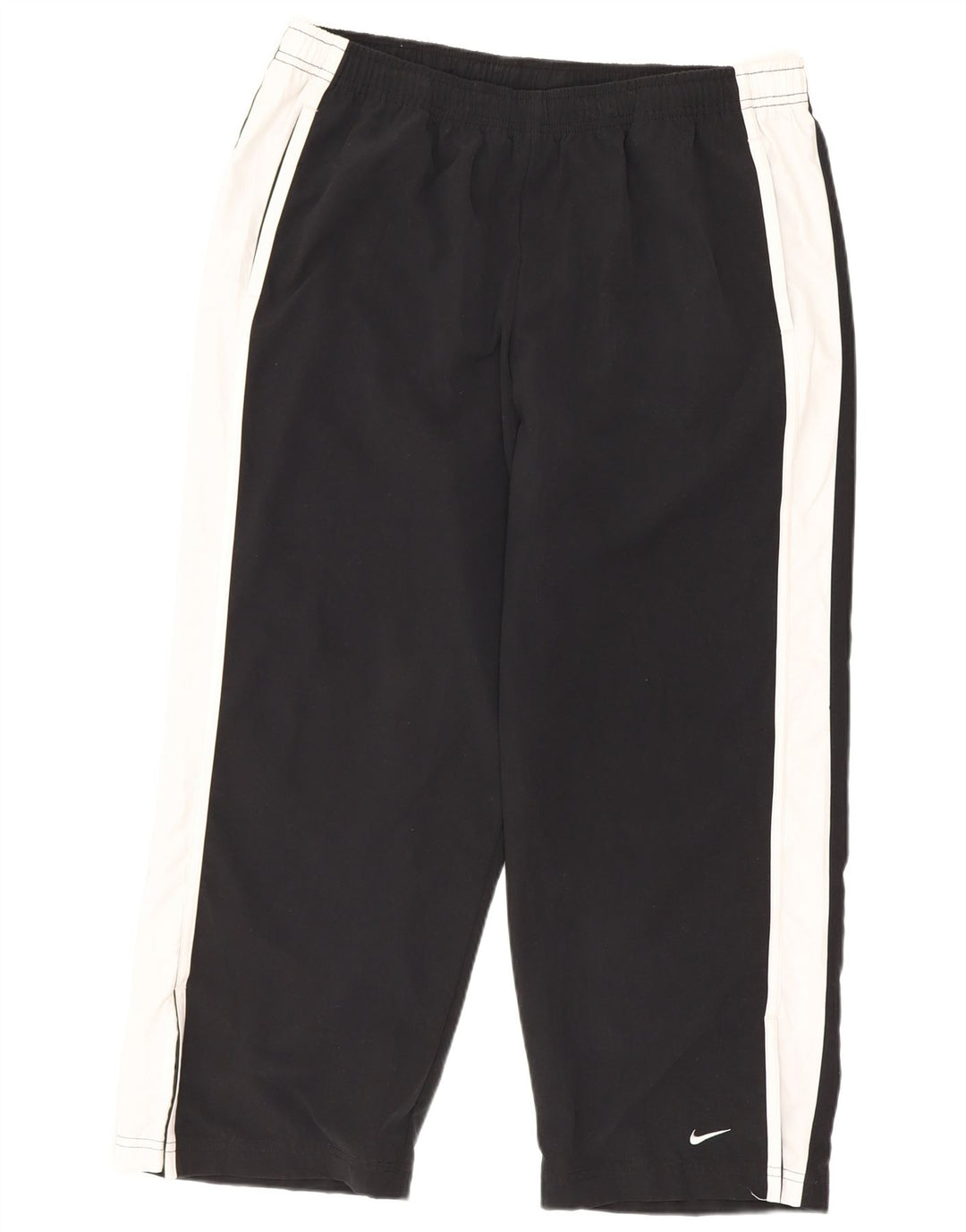 Pantaloni della tuta Nike Capri da donna US 12/14 Large Black Colourblock