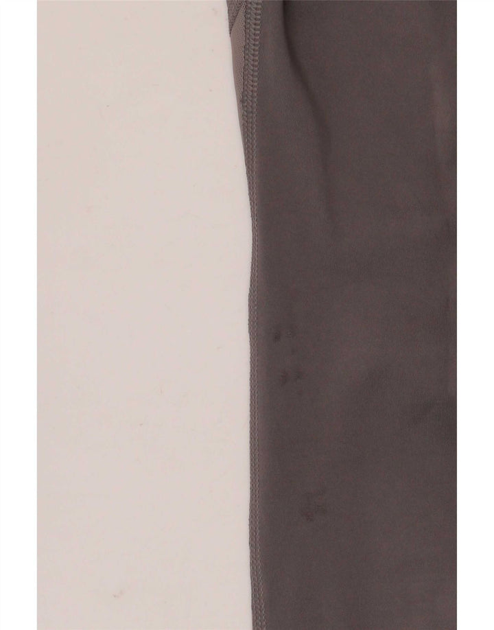 Leggings Nike Dri Fit Crop da donna UK 12 Poliestere grigio medio