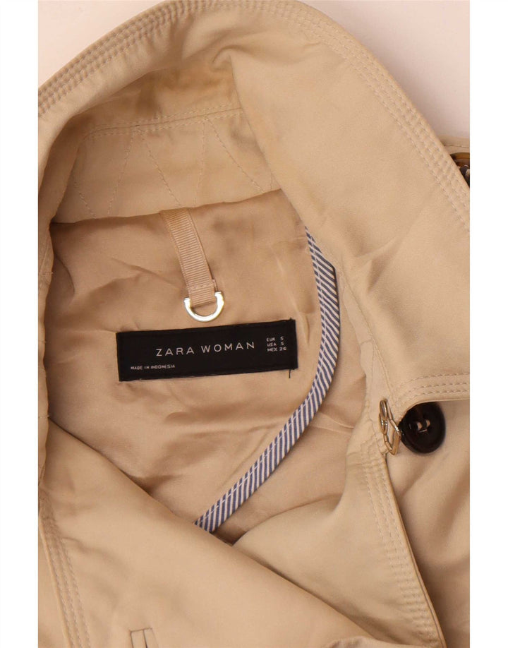 Trench da donna Zara UK 10 piccolo Beige