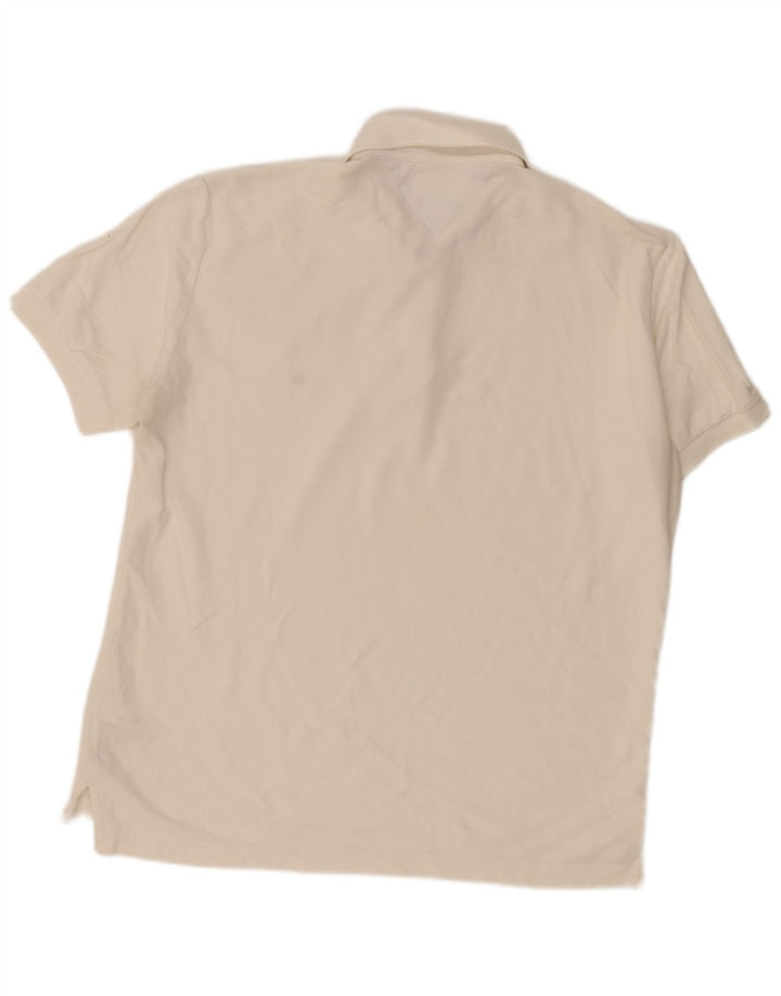 Polo da uomo vestibilità regolare Tommy Hilfiger 2XL cotone bianco