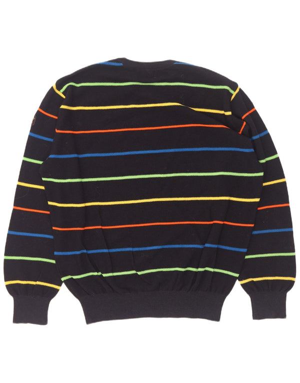 Paul & Shark Maglione da uomo girocollo da yachting maglione XL a righe blu navy