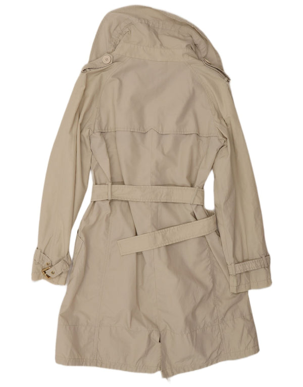 Trench da fine settimana da donna MAX MARA UK 12 Classico in cotone beige medio
