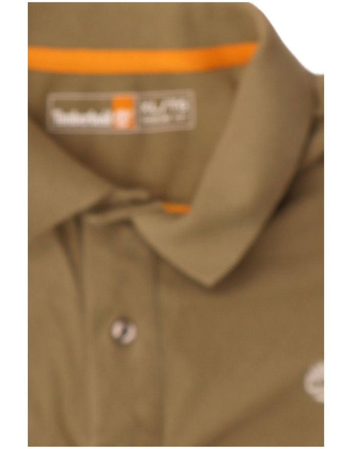 Polo Timberland da uomo vestibilità regolare XL Beige