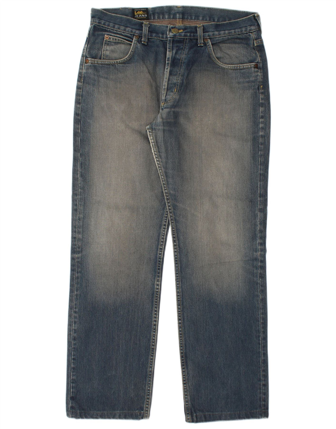Jeans dritti da uomo Lee Seattle W34 L30 cotone blu