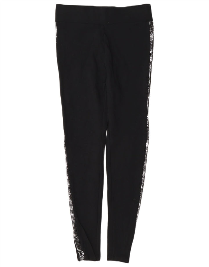 Leggings da donna Marks & Spencer UK 10 Small viscosa nera