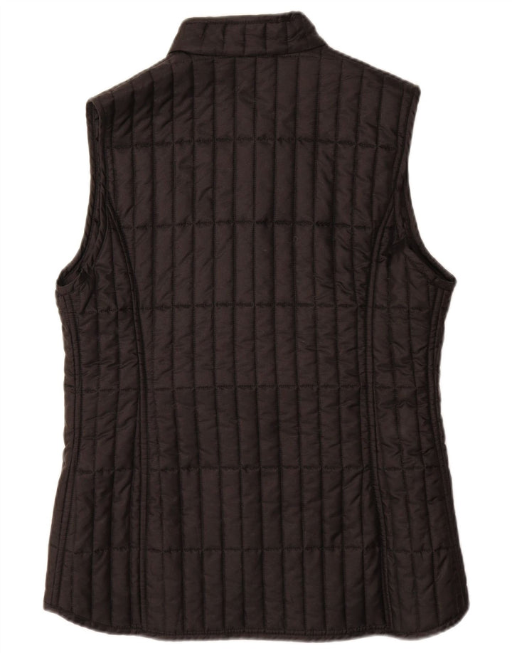 Gilet trapuntato da donna Chateu Beau Cedre UK 12 medio nero in poliammide
