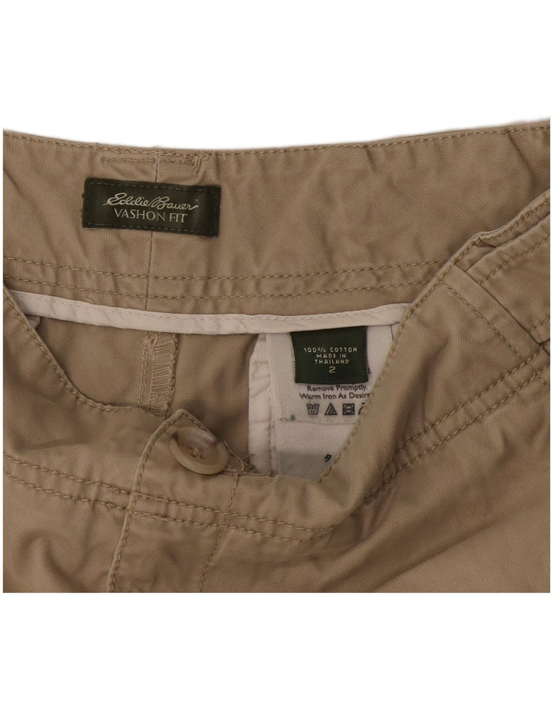 Pantaloncini chino Vashon Fit da donna EDDIE BAUER US 2 XS W25 Cotone beige