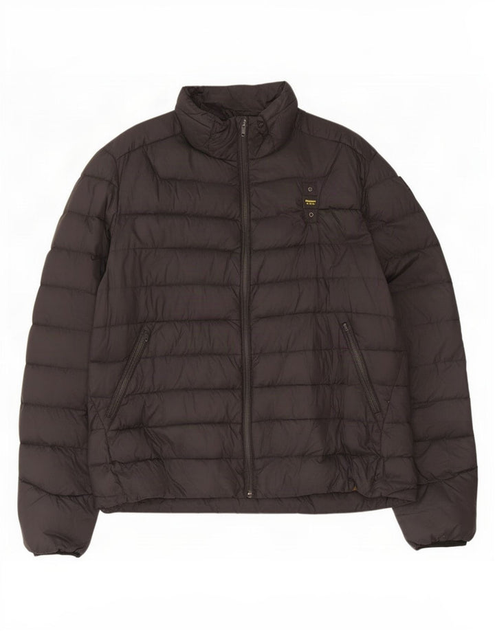 Giacca imbottita da uomo Blauer UK 44 2XL Poliammide nera