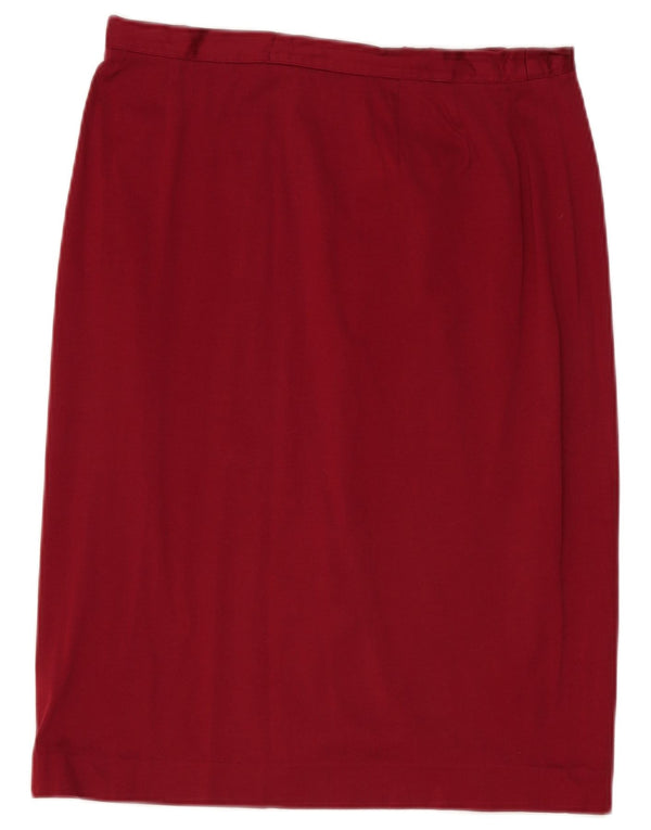 Gonna a tubino da donna Luisa Spagnoli IT 48 XL W34 Bordeaux