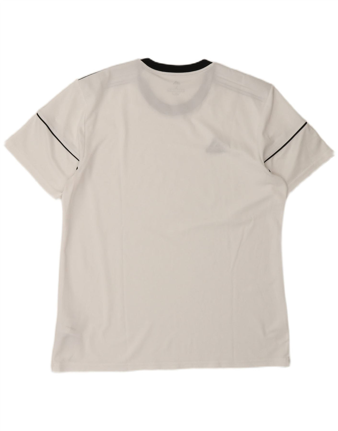 T-shirt Adidas Climalite da uomo, grande, in poliestere bianco
