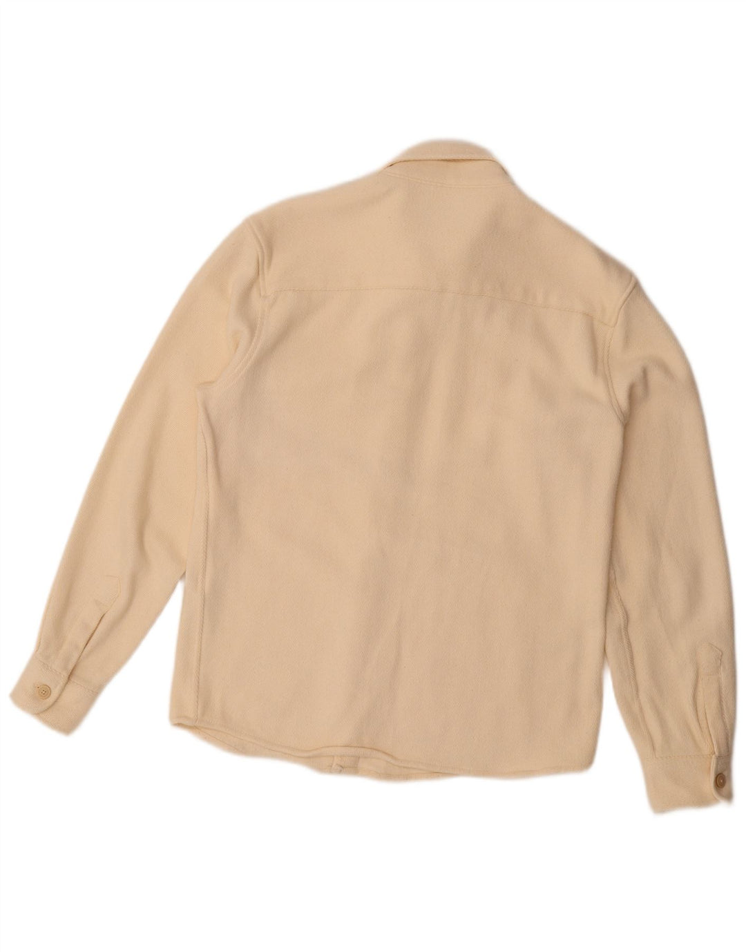 Zara Uomo Overshirt Camicia in flanella Poliestere beige medio