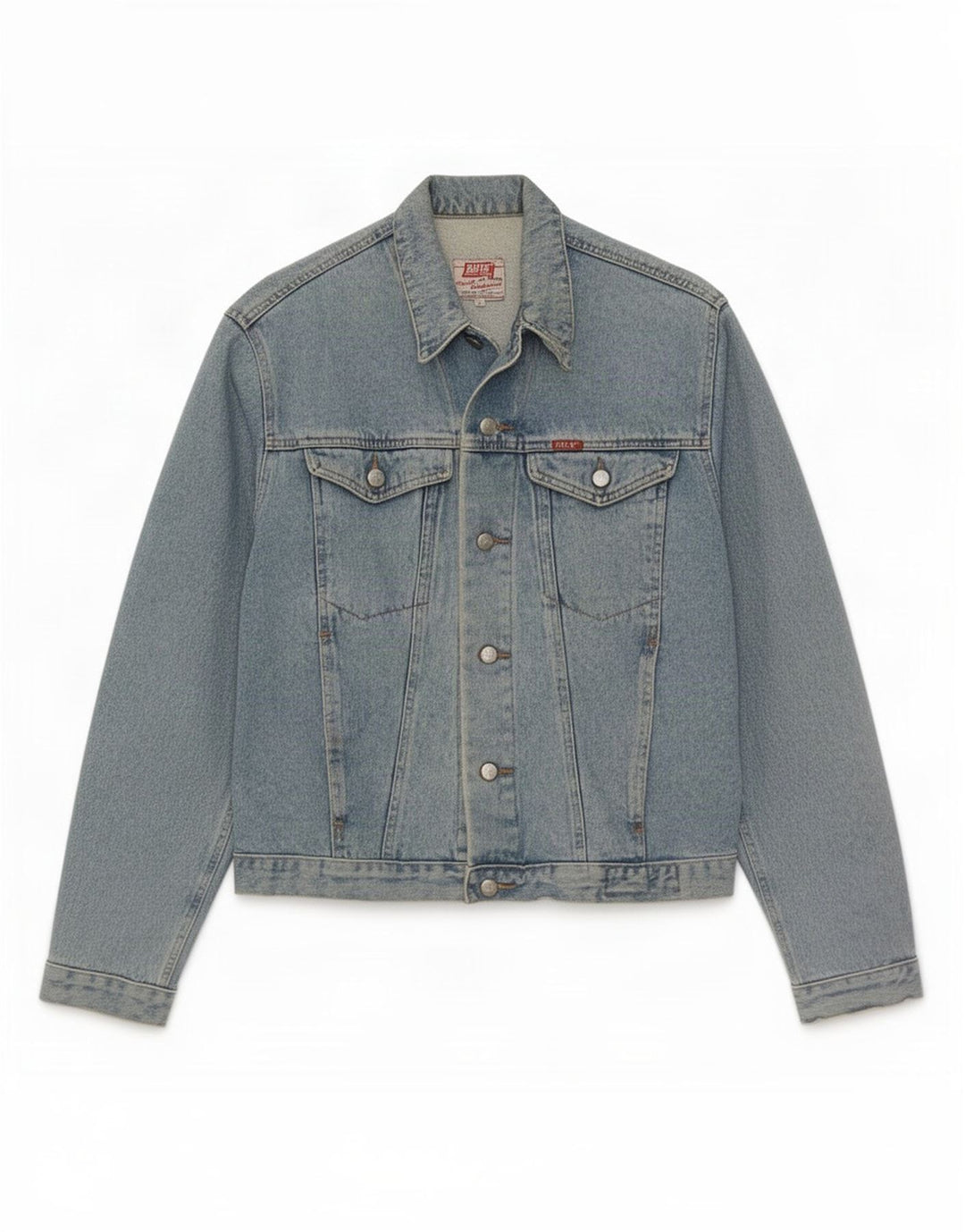 Giacca di jeans da uomo Rifle UK 40 grande blu