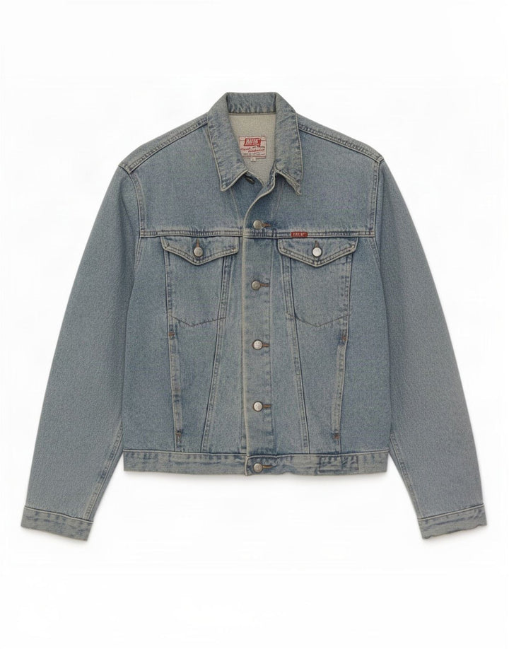 Giacca di jeans da uomo Rifle UK 40 grande blu