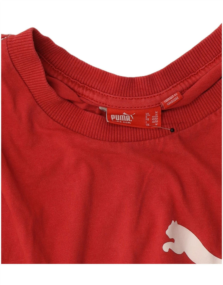 Maglietta grafica da uomo Puma Top rossa media