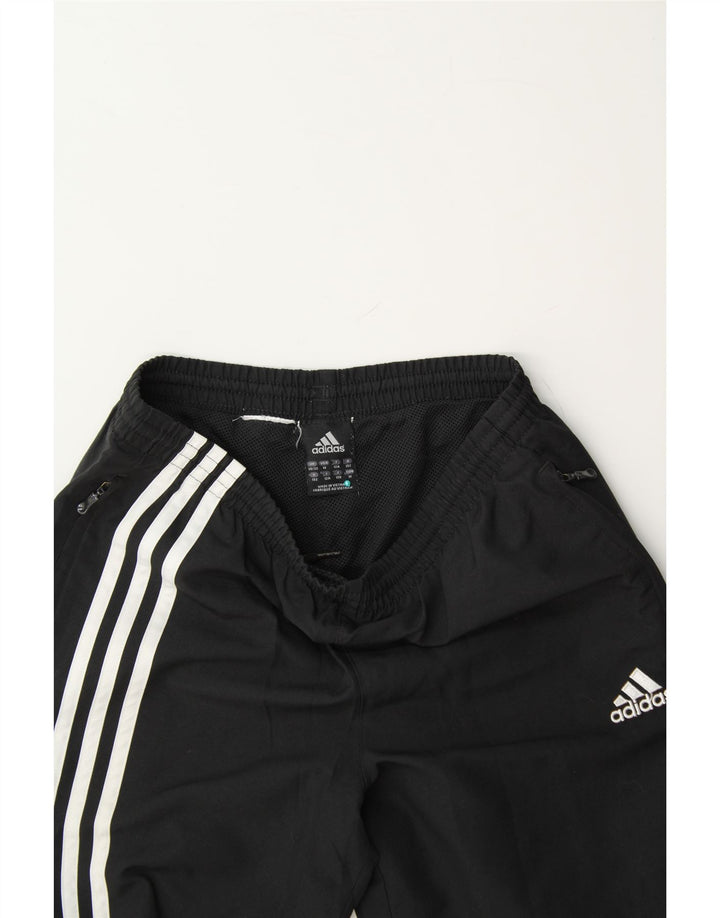 ADIDAS Boys Tracksuit Trousers Joggers 11-12 Years Black Vintage Adidas and Second-Hand Adidas from Messina Hembry 
