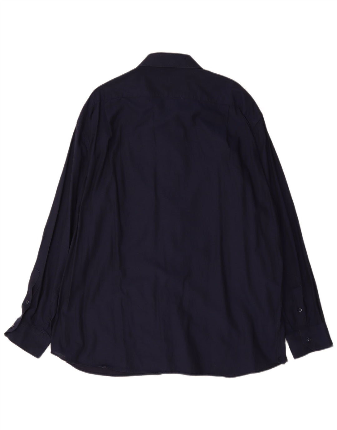 Camicia da uomo Roccobarocco taglia 48 2XL cotone blu navy