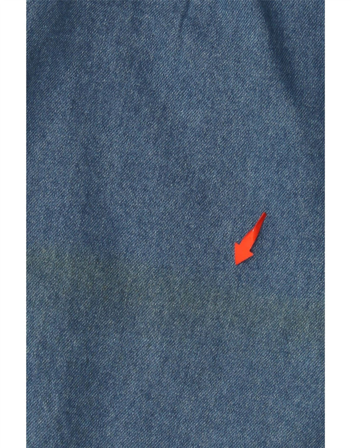 Pantaloncini di jeans con ancoraggio da donna GITANO W40 2XL cotone blu