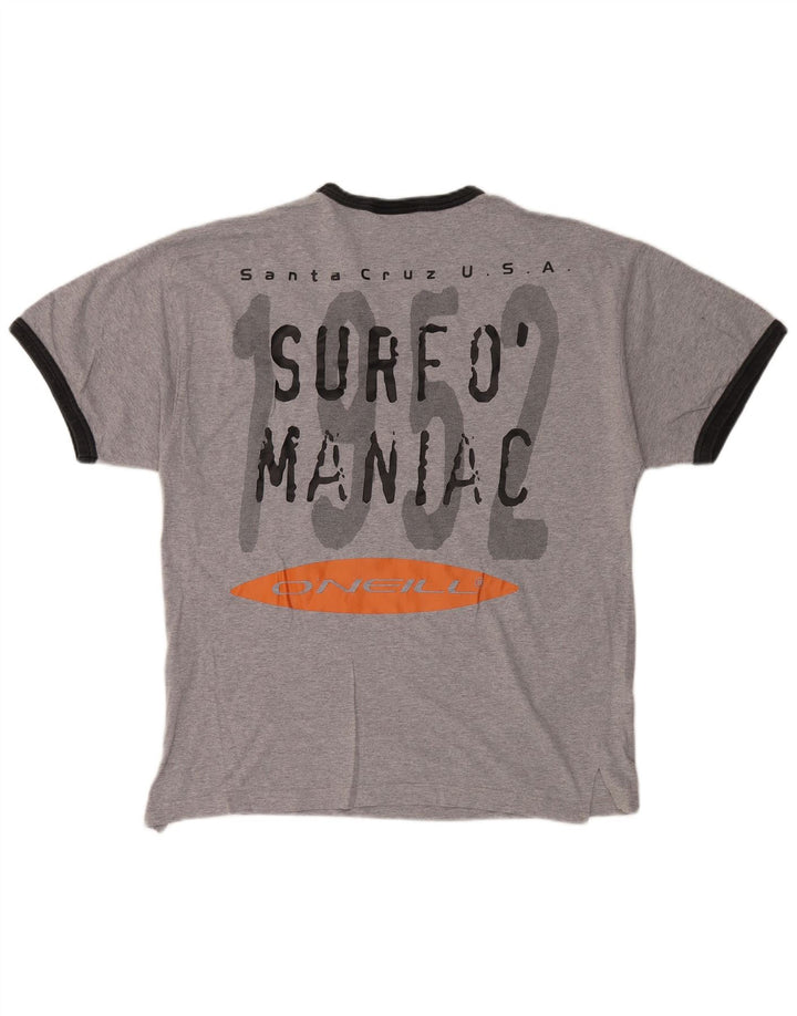 T-shirt grafica da ragazzo O'Neill Top 15-16 anni grigio chiazzato