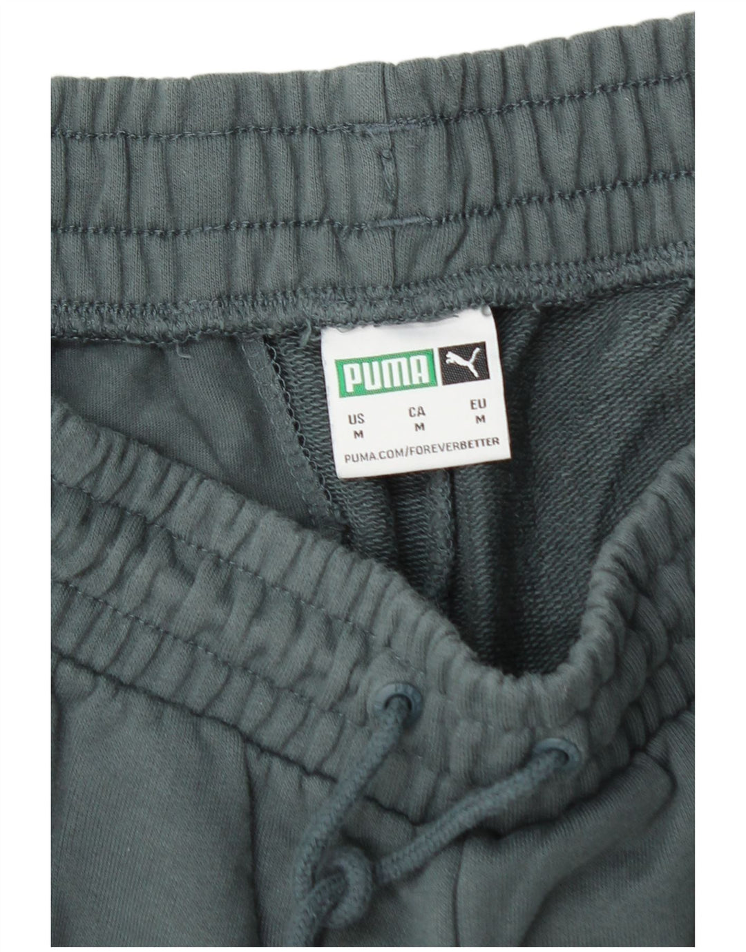 Pantaloncini sportivi da uomo PUMA in cotone verde medio