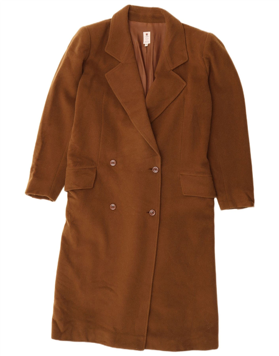 Cappotto Doppiopetto Donna Ungaro IT 42 Marrone Medio Lana Vergine