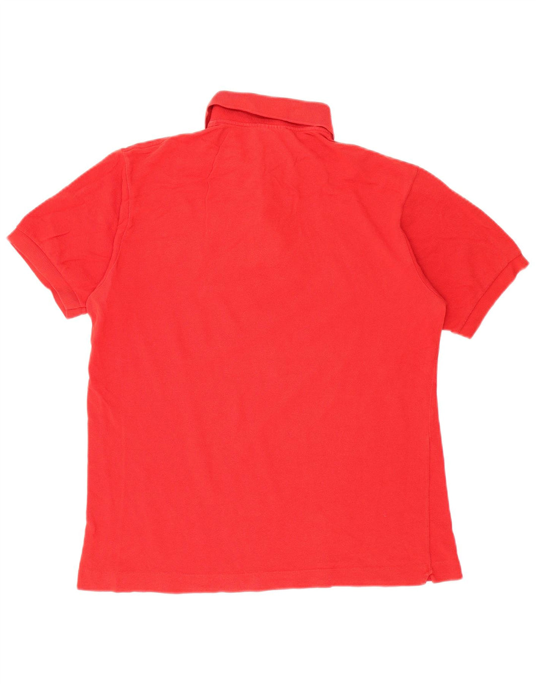 Polo da uomo Lacoste taglia 4 media in cotone rosso