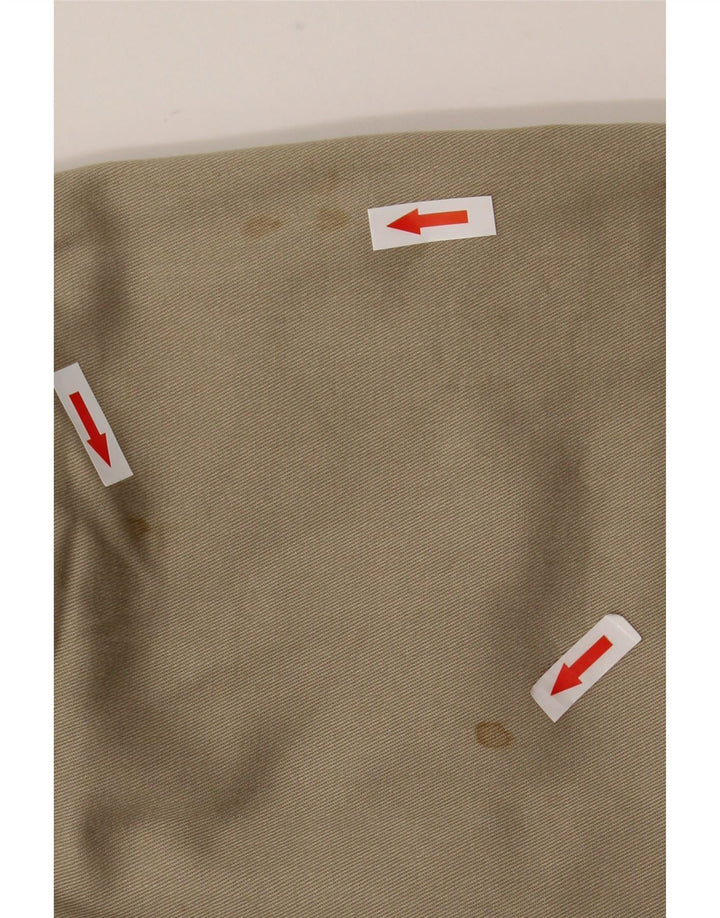 Pantaloni chino da uomo con pegging Farah W38 L31 in cotone beige